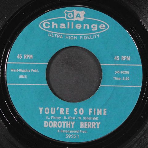 DOROTHY BERRY