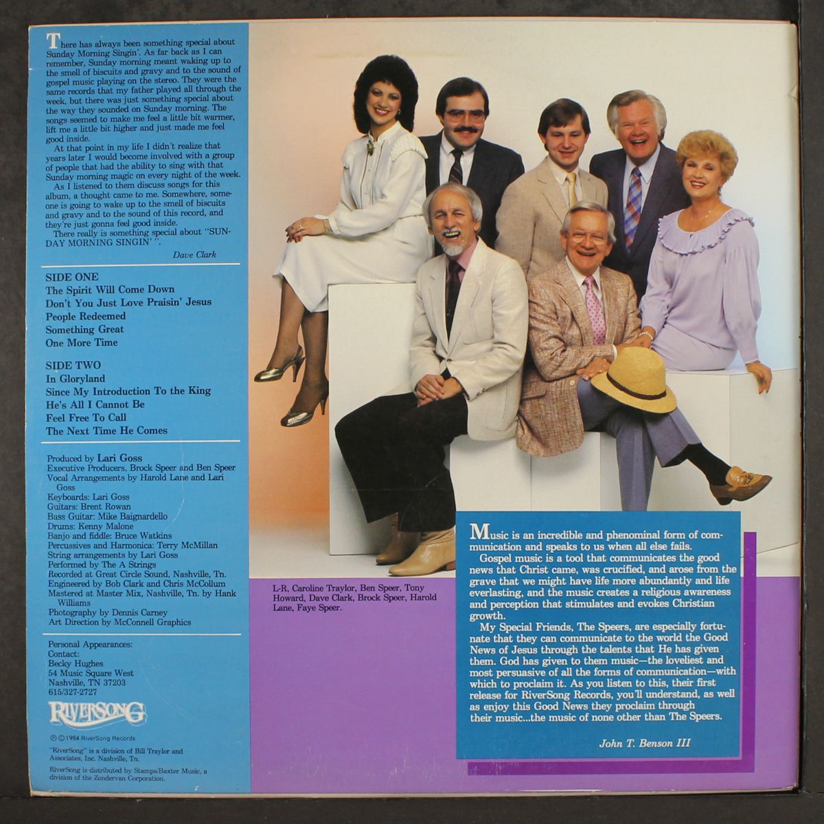 sunday morning singin' by SPEERS