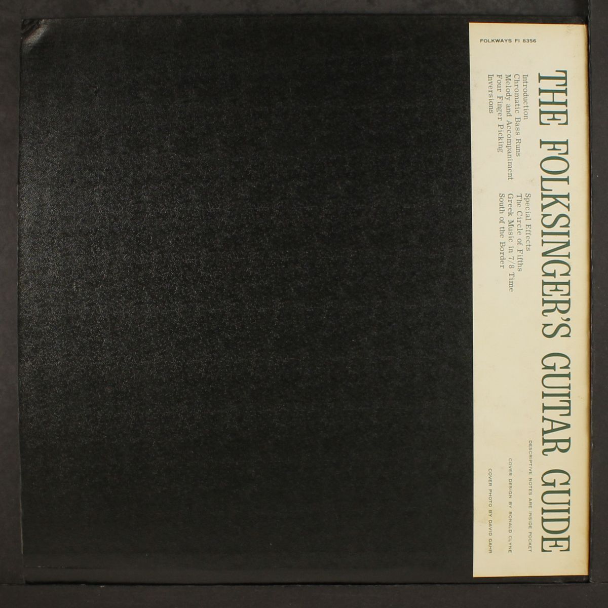 the folk singer's guitar guide by JERRY SILVERMAN