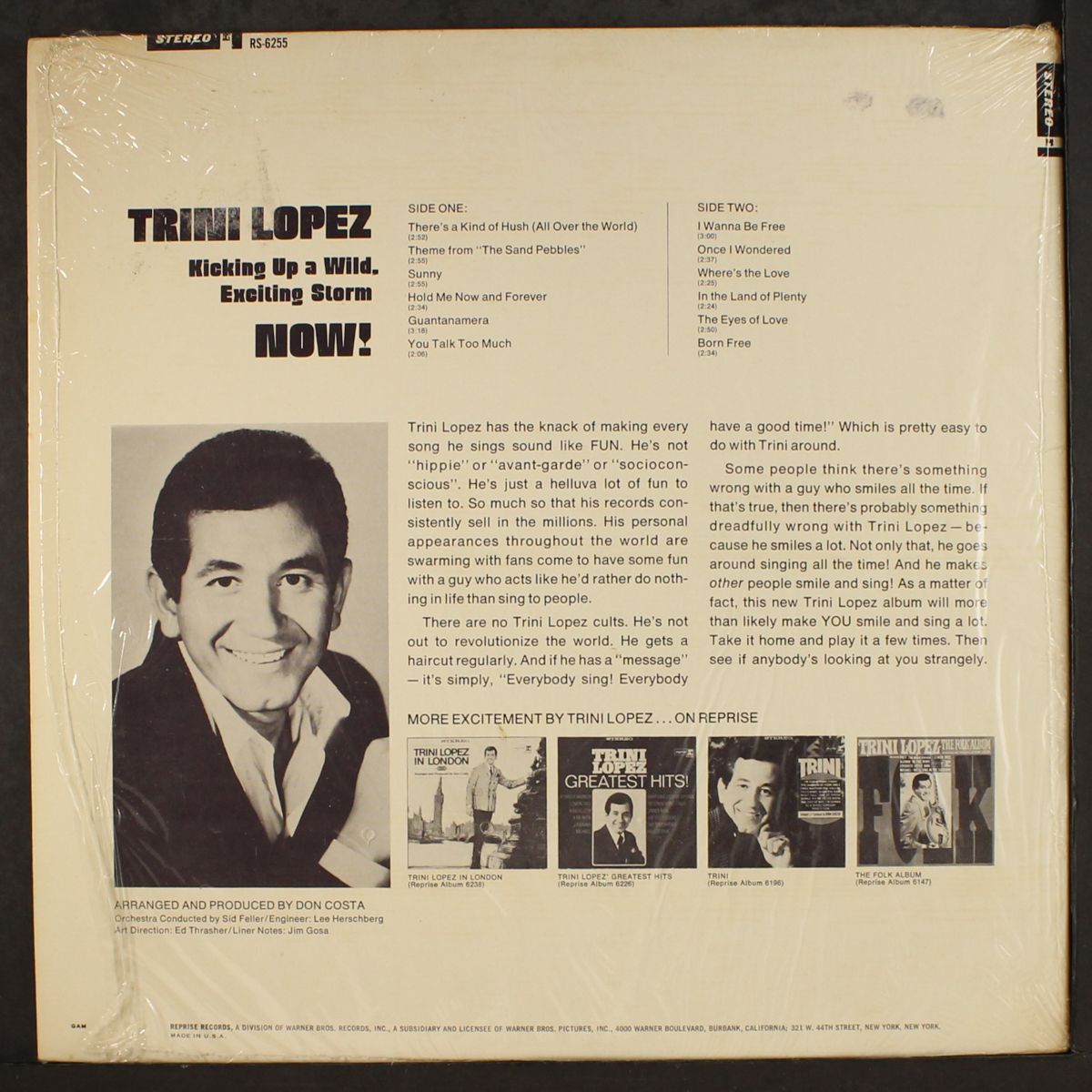 now! by TRINI LOPEZ