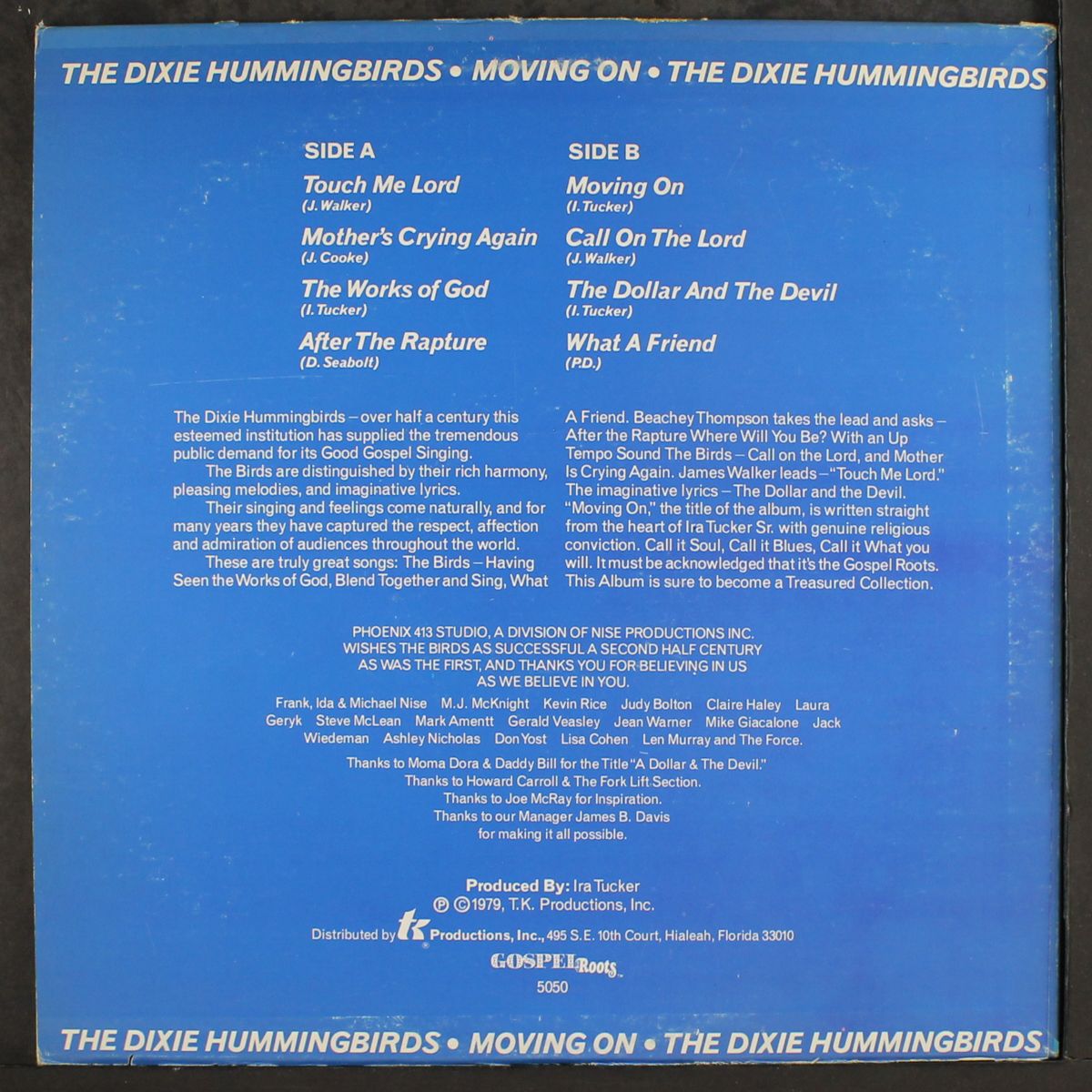 moving on by DIXIE HUMMINGBIRDS