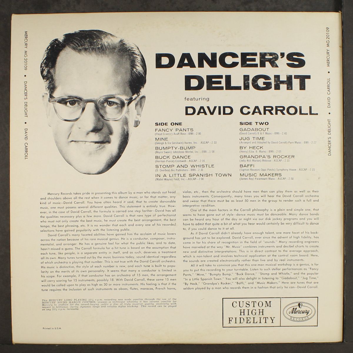 dancer's delight by DAVID CARROLL