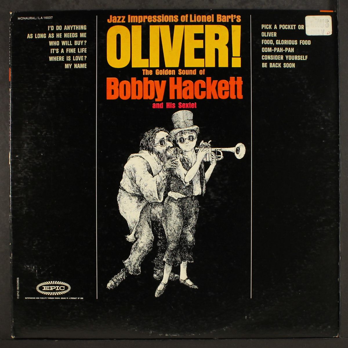 jazz impressions of oliver by BOBBY HACKETT