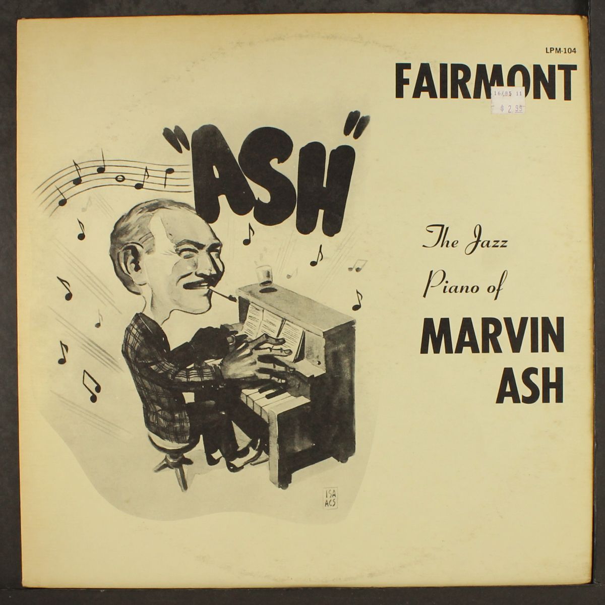 the jazz piano of by MARVIN ASH