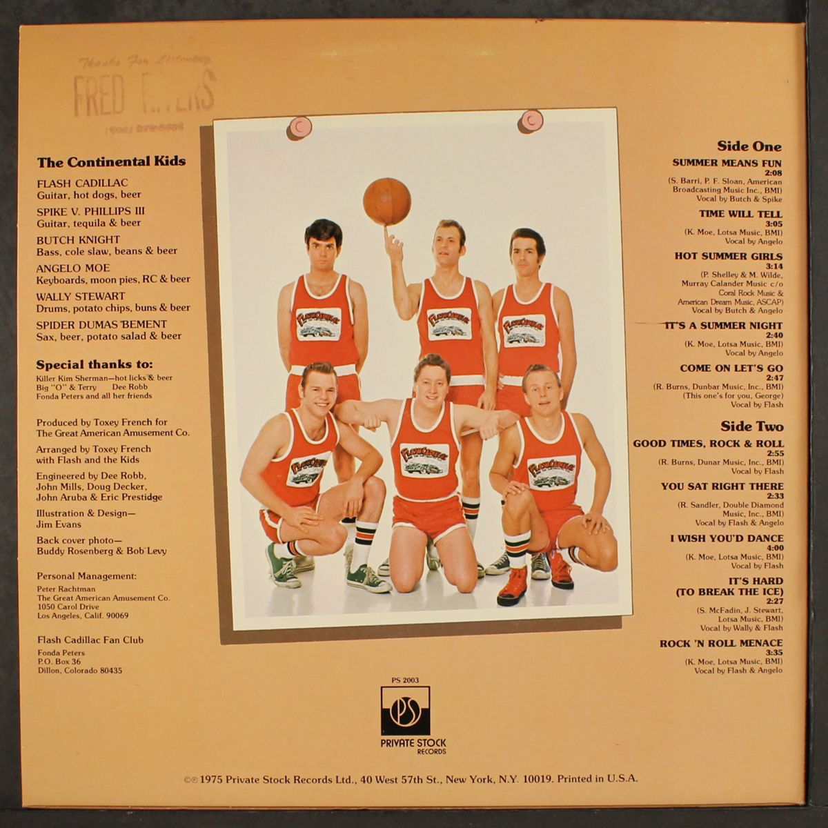 sons of the beaches by FLASH CADILLAC & CONTINENTAL KIDS