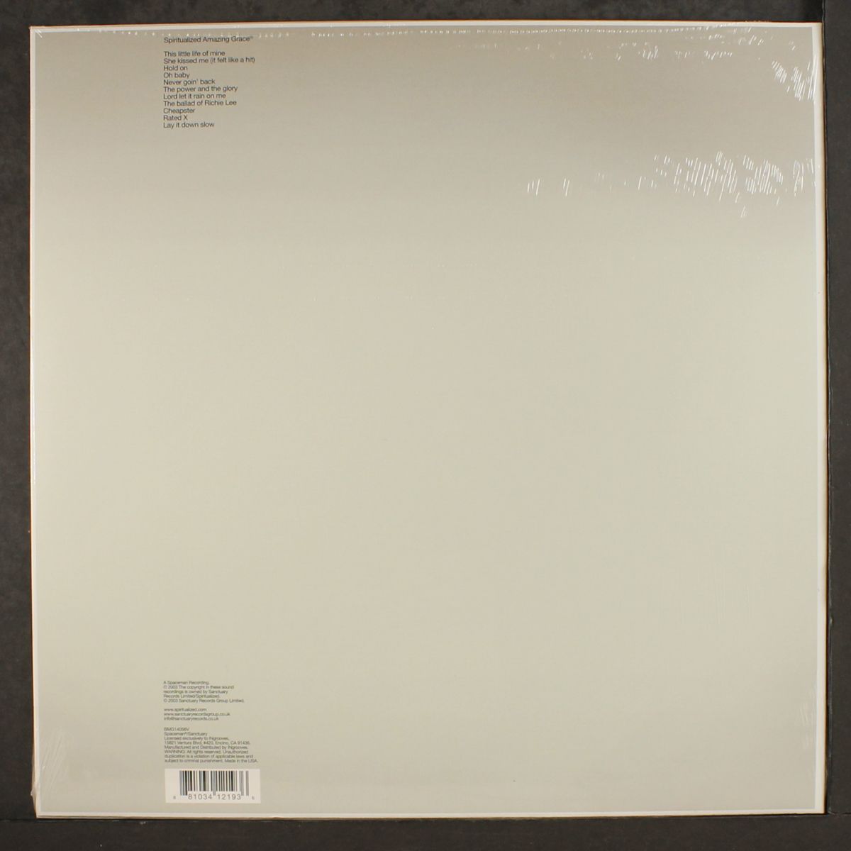 amazing grace by SPIRITUALIZED