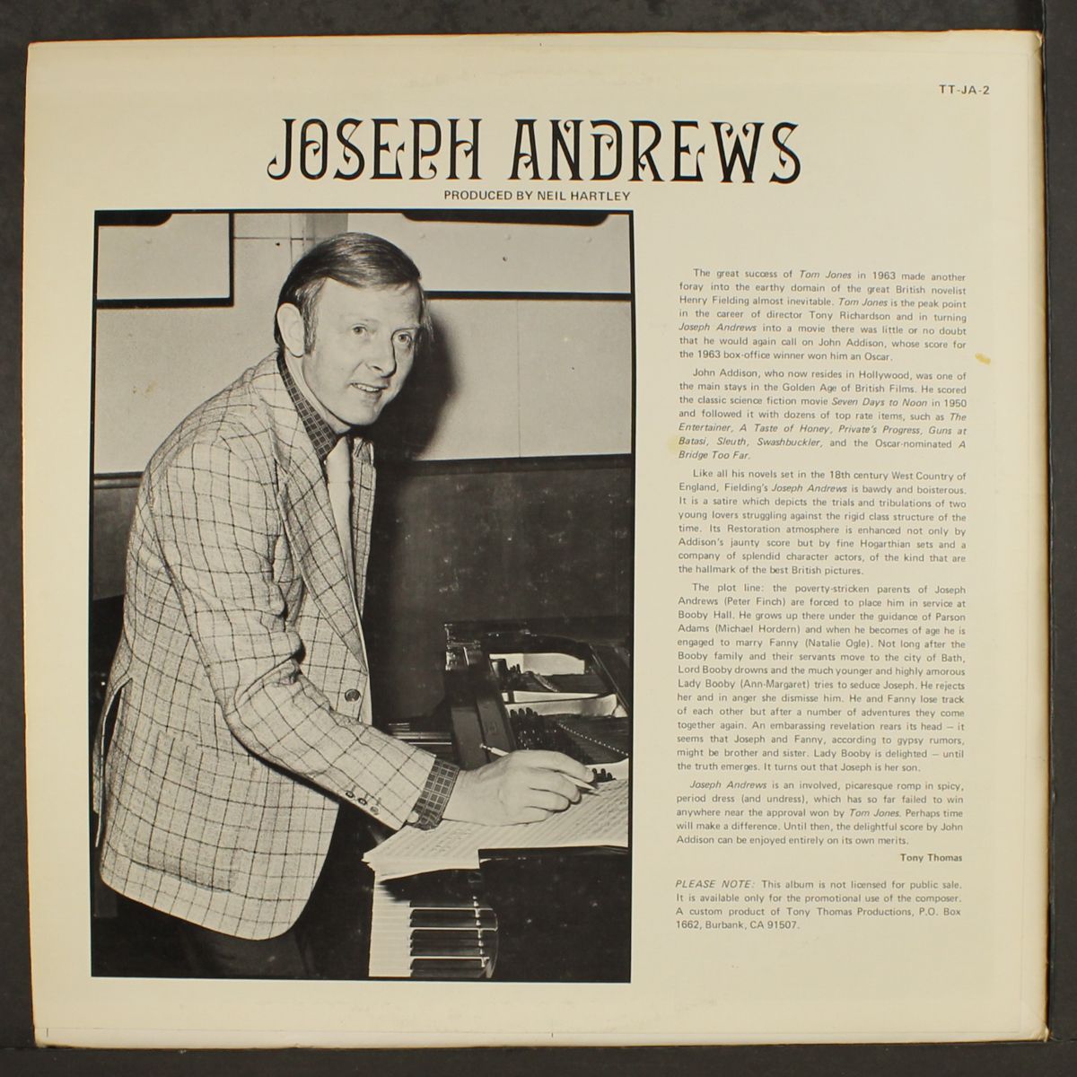 joseph andrews by SOUNDTRACK