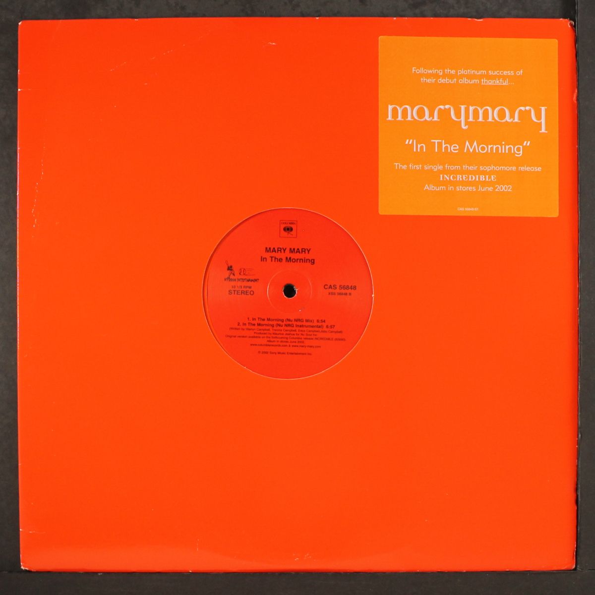 in the morning / nu nrg mix by MARY MARY