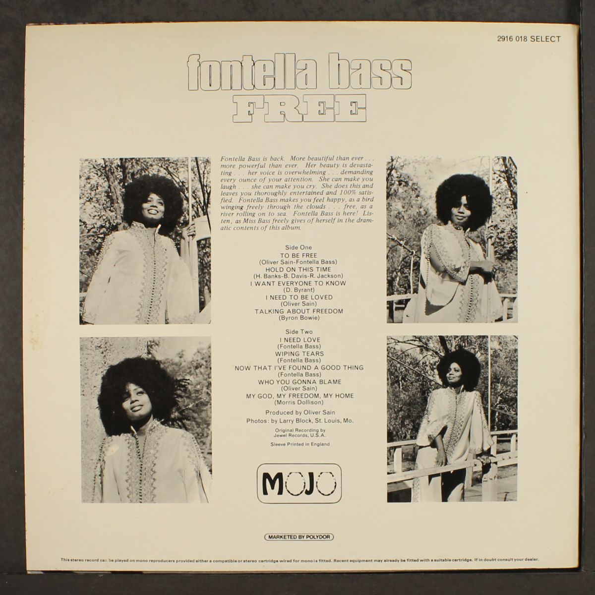 free by FONTELLA BASS