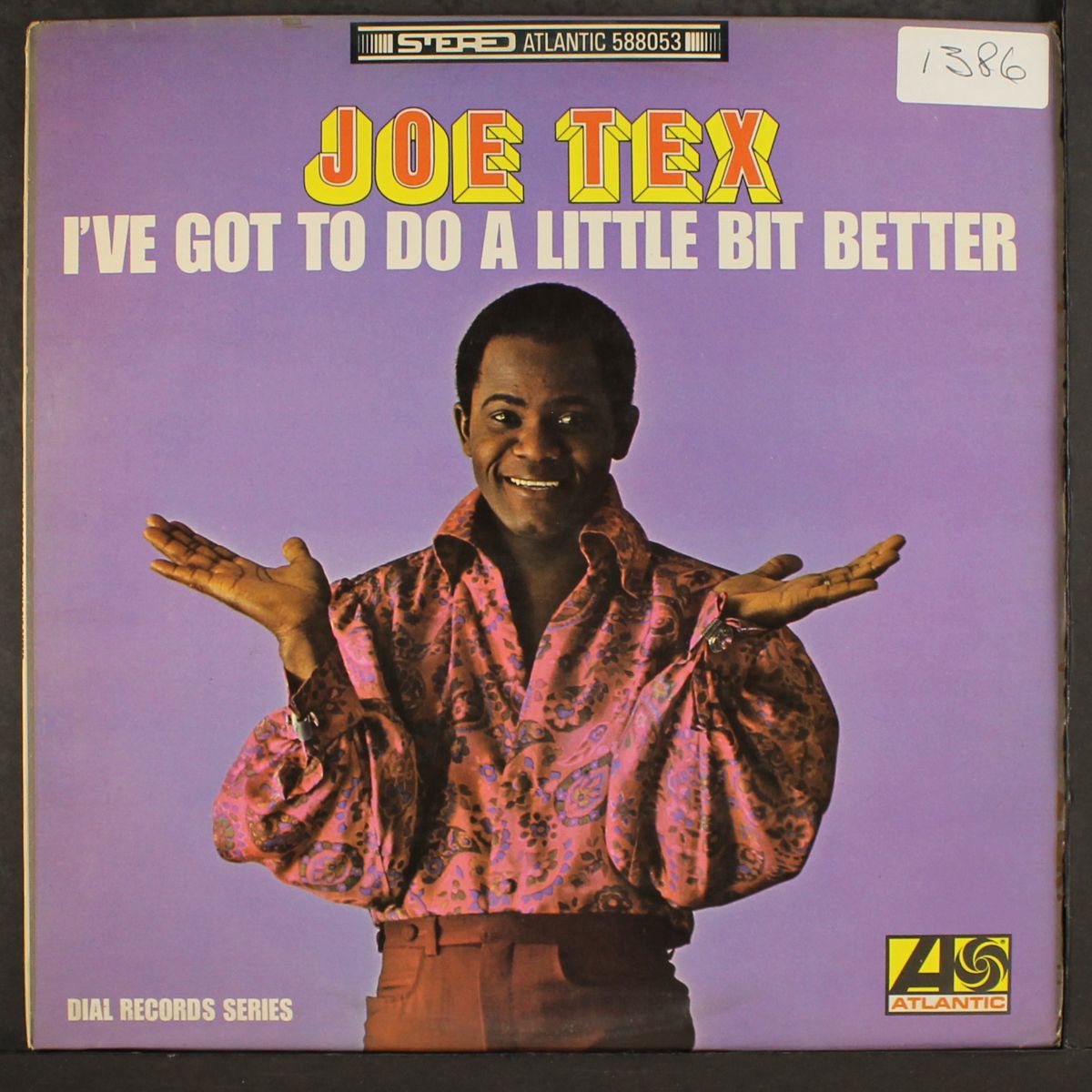 i've got to do a little bit better by JOE TEX