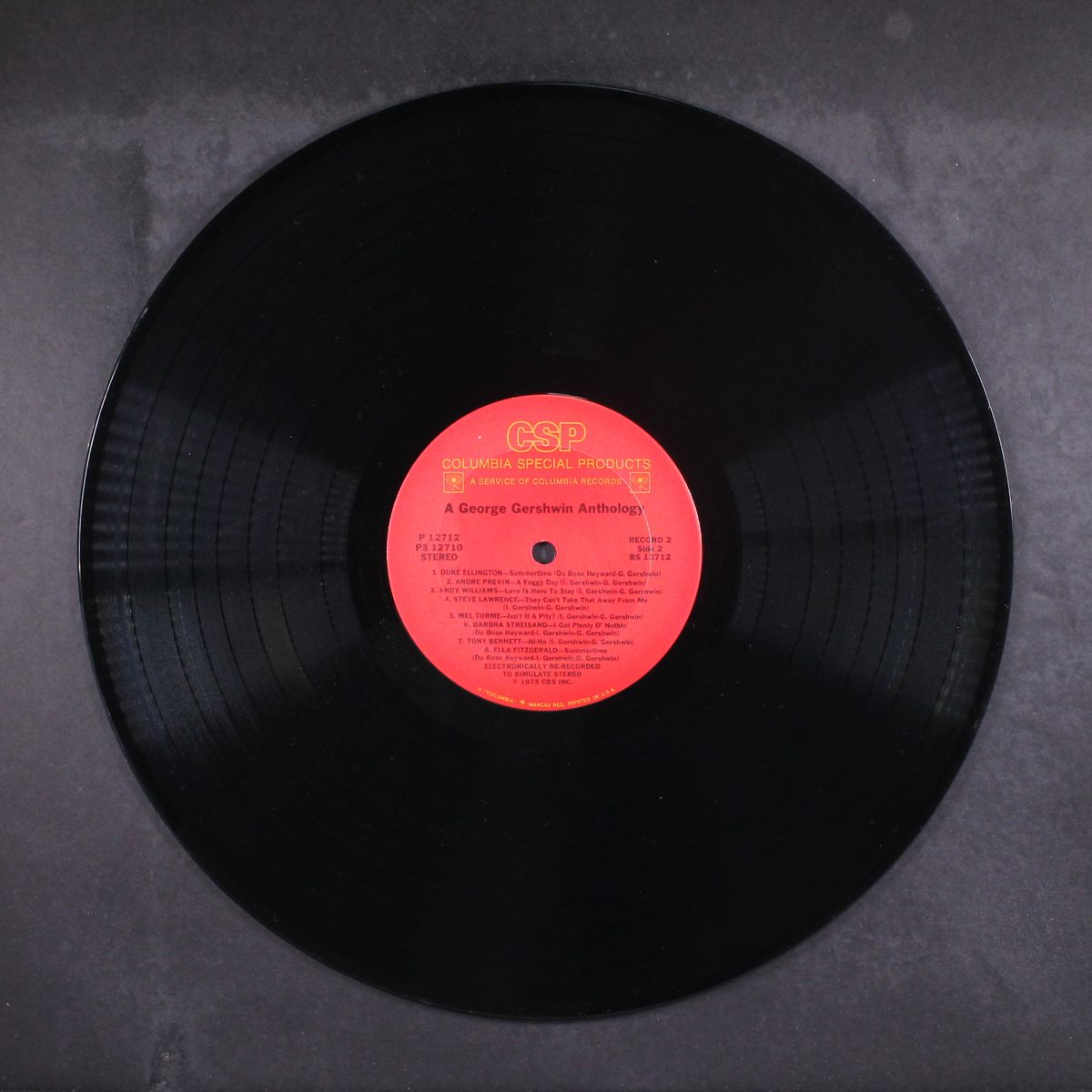 george gershwin anthology by VARIOUS