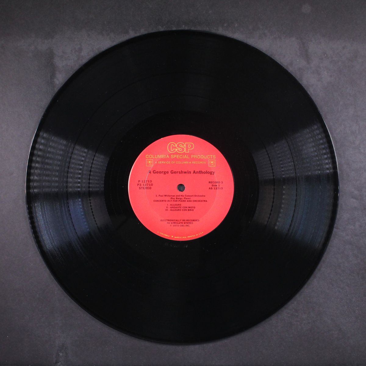 george gershwin anthology by VARIOUS