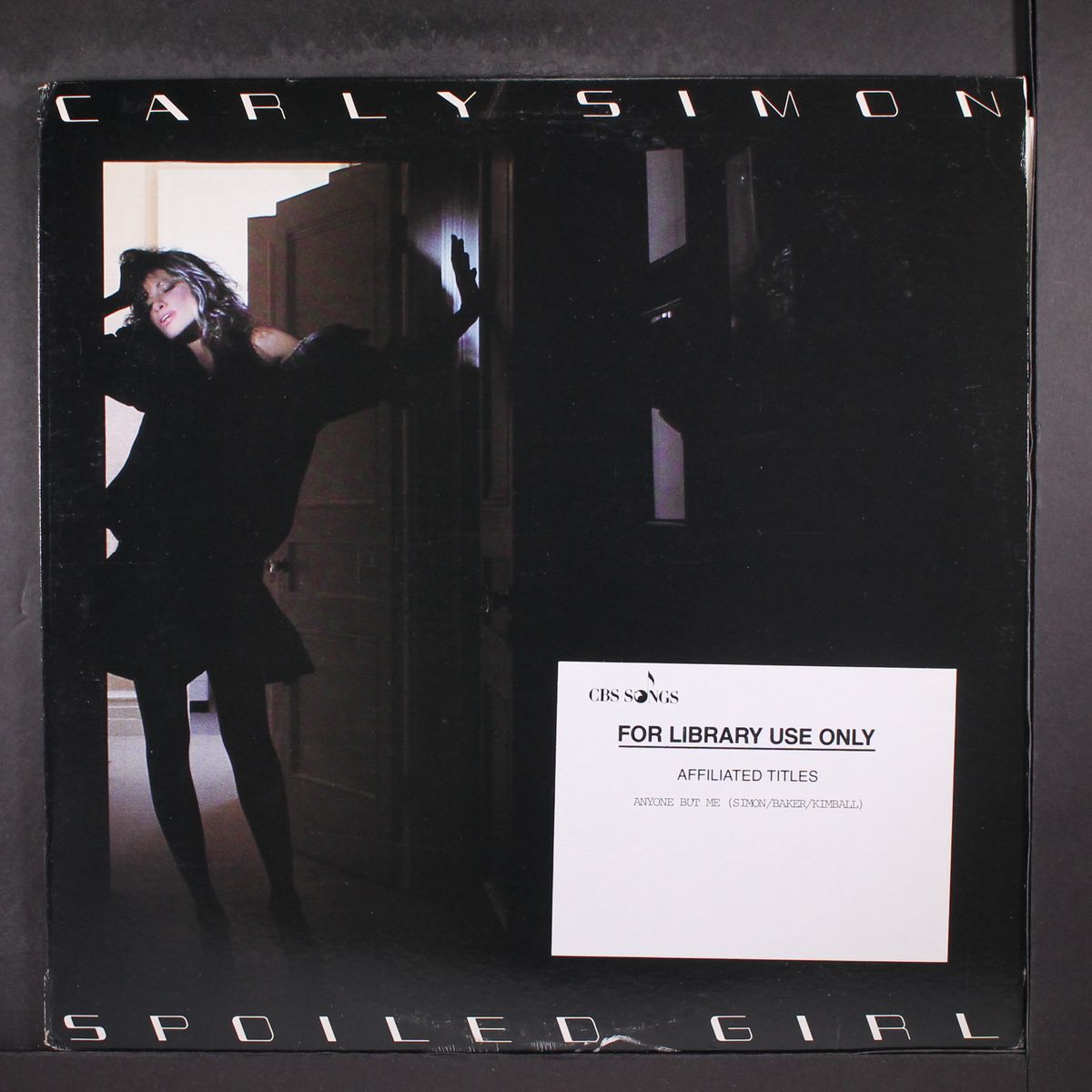spoiled girl by CARLY SIMON