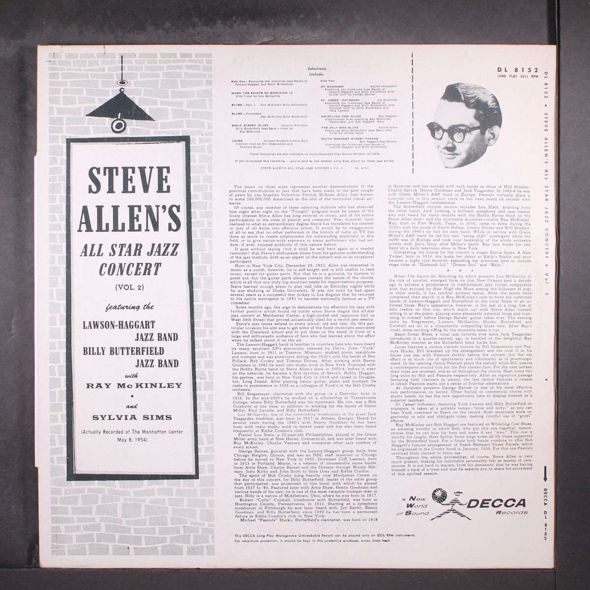 all star jazz concert, vol. 2 by STEVE ALLEN