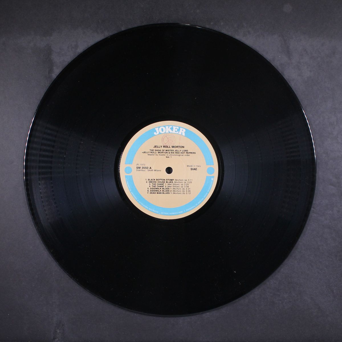 the saga of mister jelly lord by JELLY ROLL MORTON