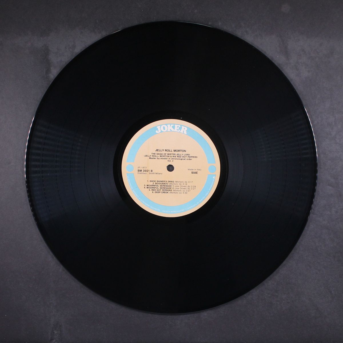 the saga of mister jelly lord by JELLY ROLL MORTON