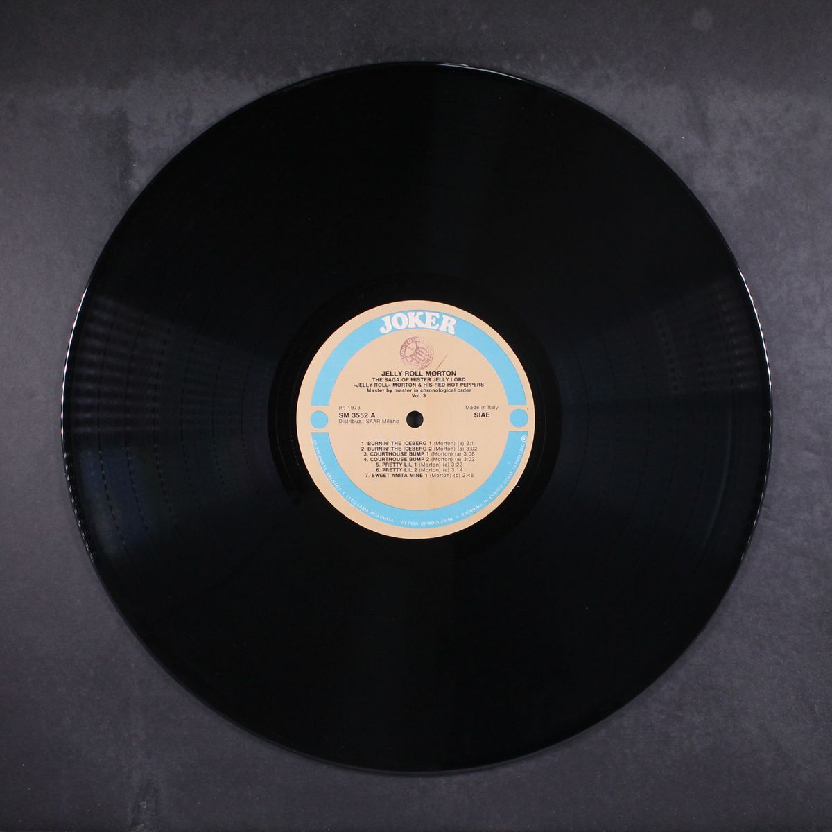 the saga of mister jelly lord by JELLY ROLL MORTON