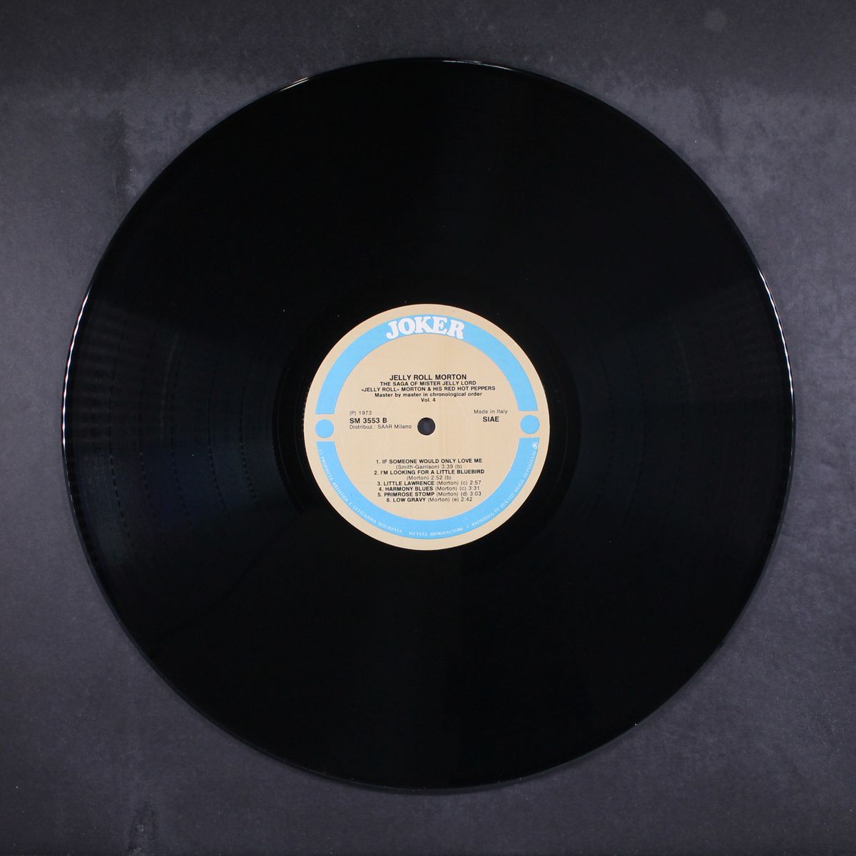 the saga of mister jelly lord by JELLY ROLL MORTON