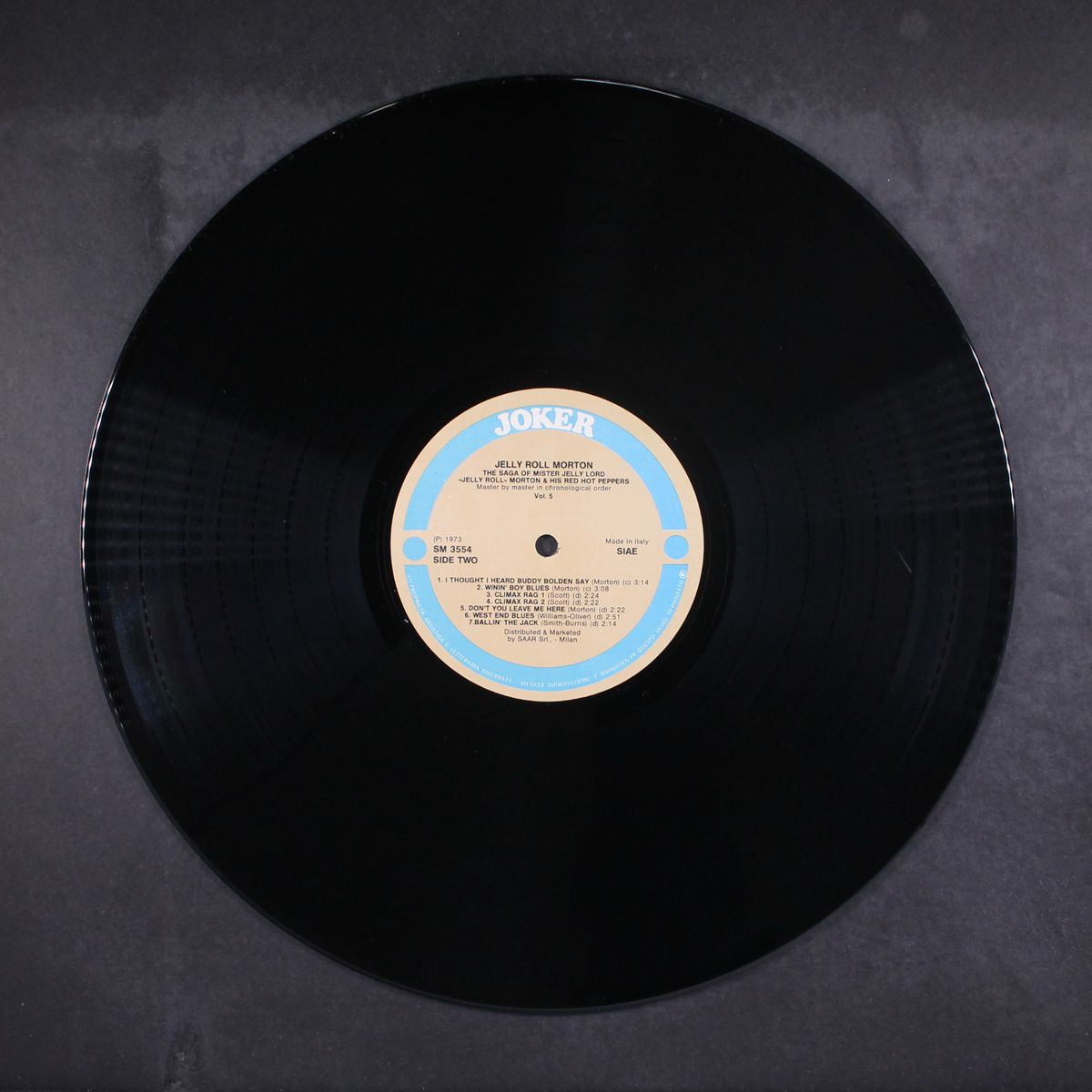 the saga of mister jelly lord by JELLY ROLL MORTON