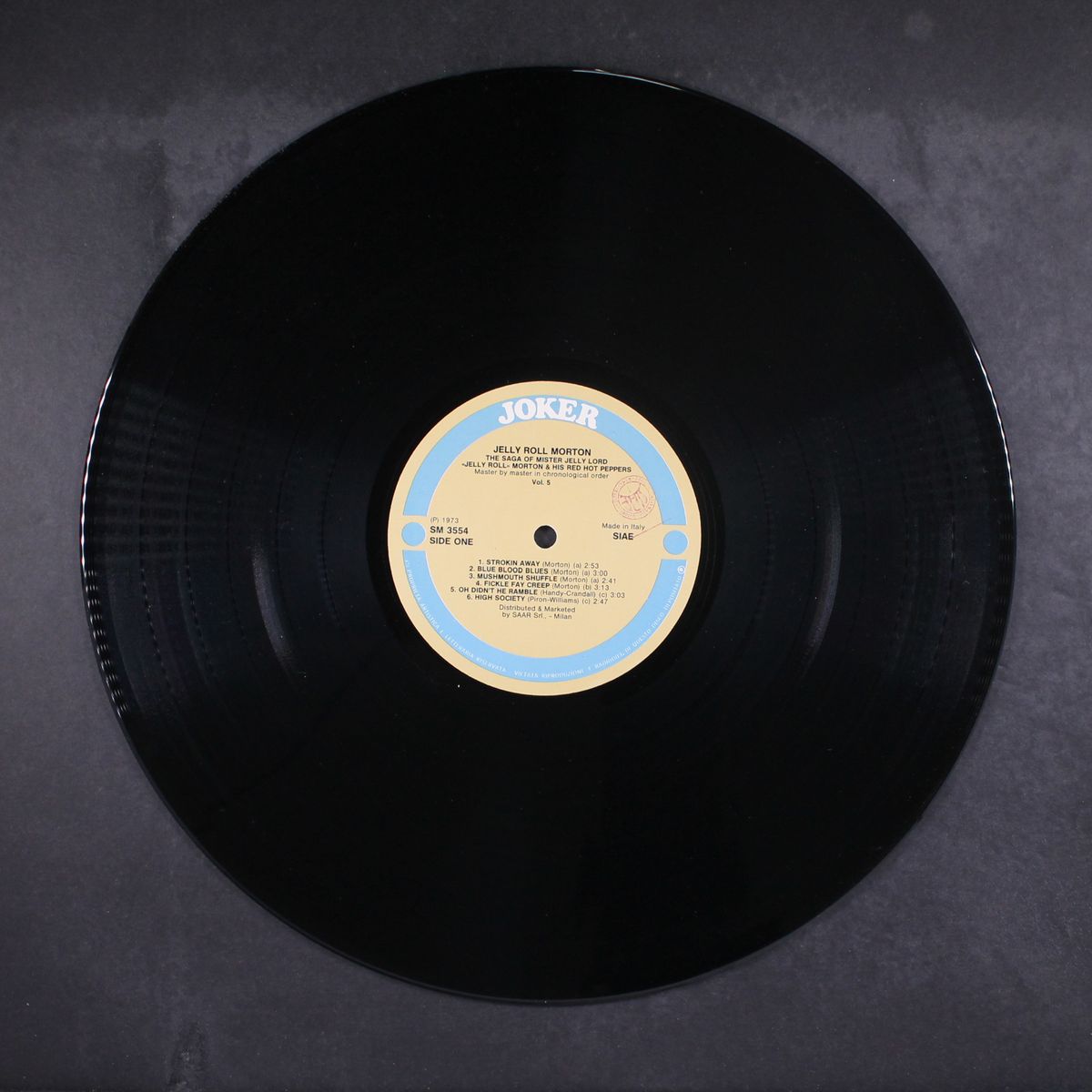 the saga of mister jelly lord by JELLY ROLL MORTON