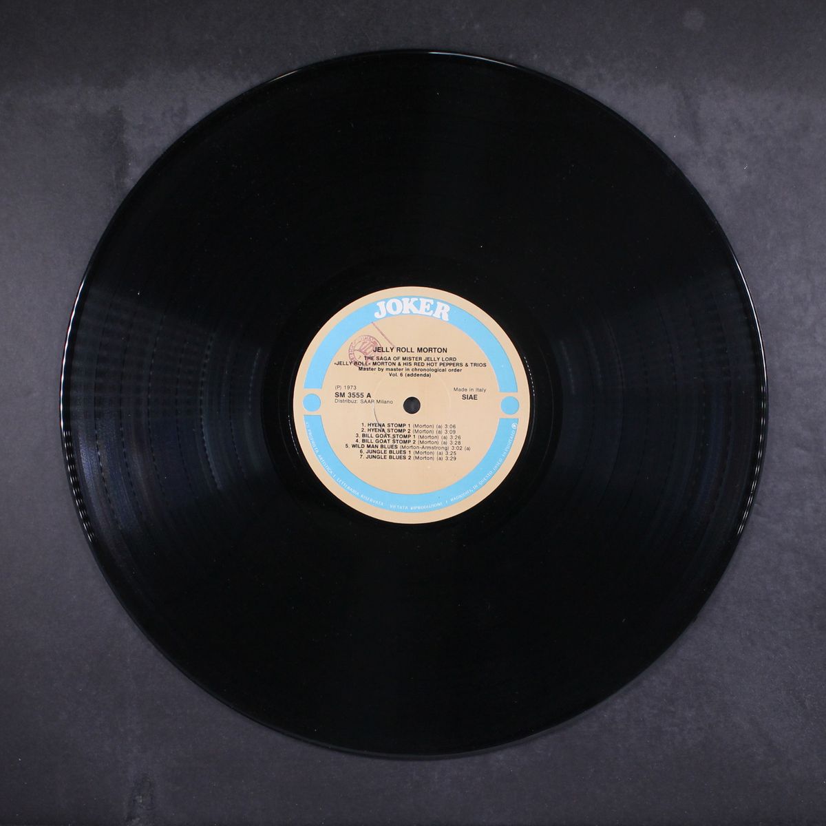 the saga of mister jelly lord by JELLY ROLL MORTON
