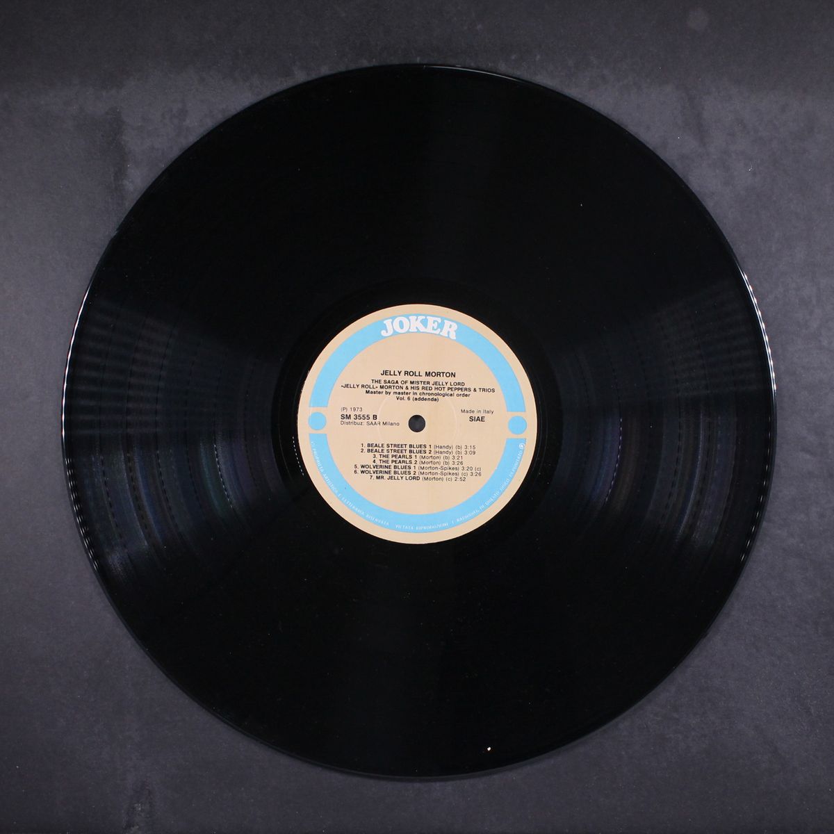 the saga of mister jelly lord by JELLY ROLL MORTON