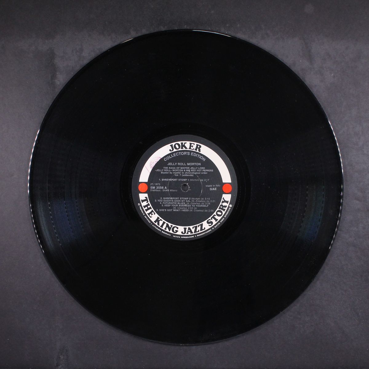 the saga of mister jelly lord by JELLY ROLL MORTON
