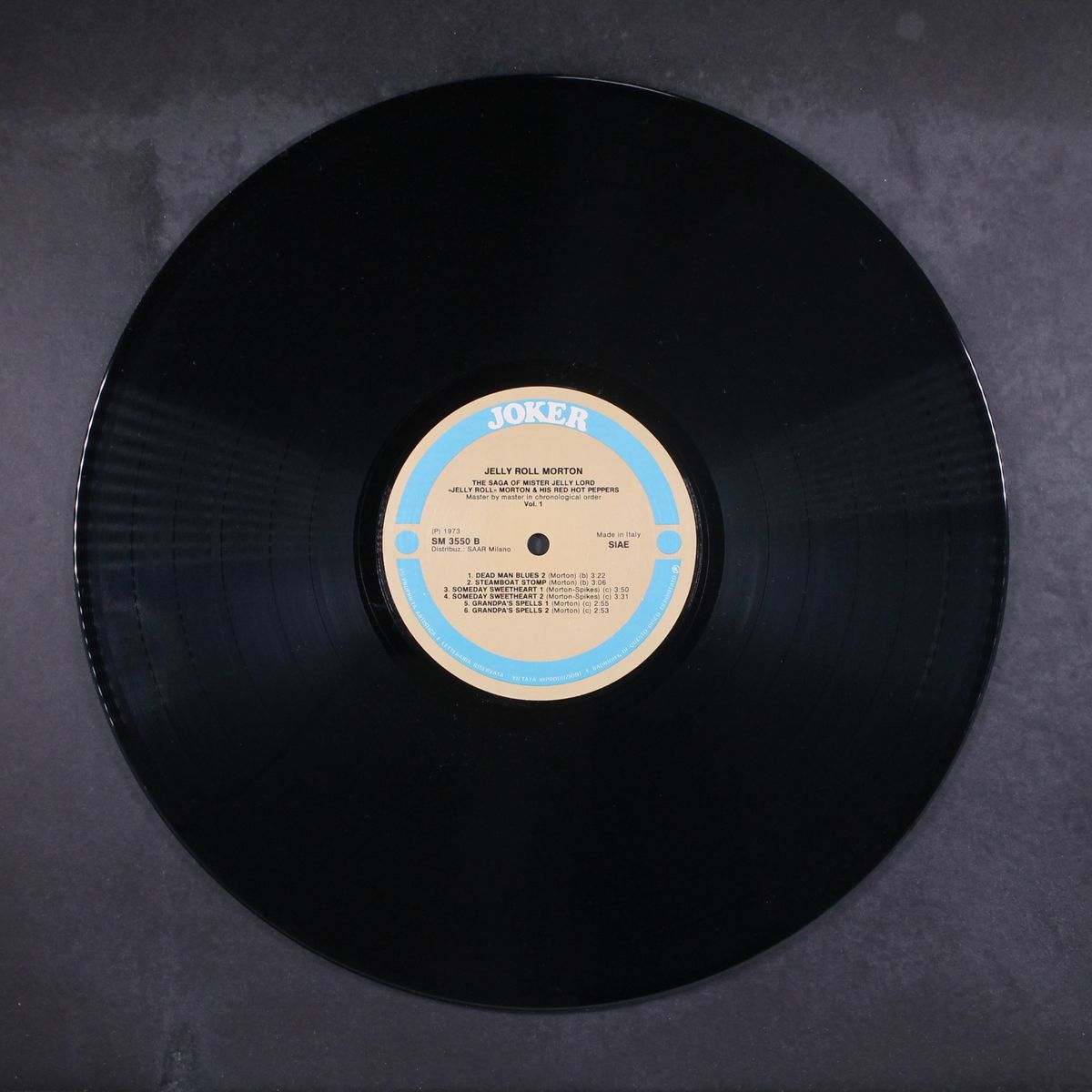 the saga of mister jelly lord by JELLY ROLL MORTON