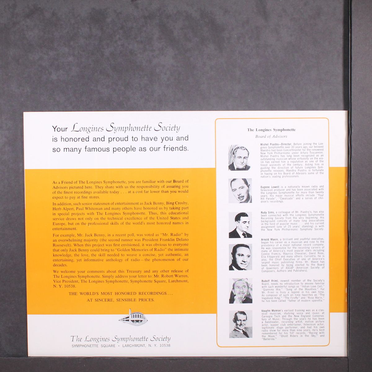 golden memories of radio by JACK BENNY