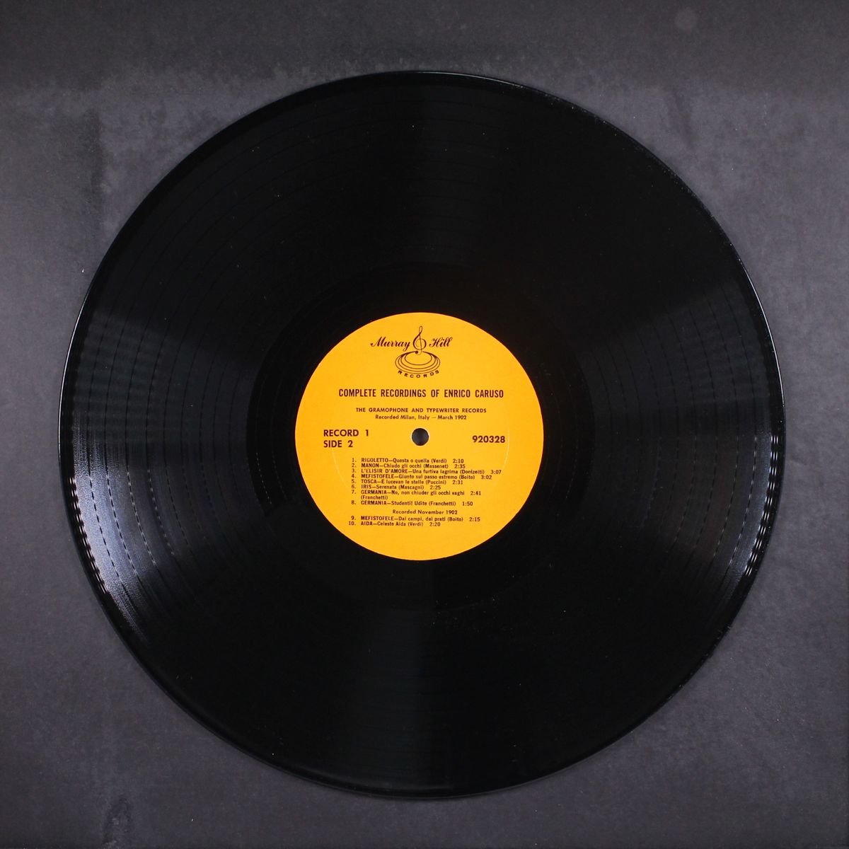 complete recordings by ENRICO CARUSO
