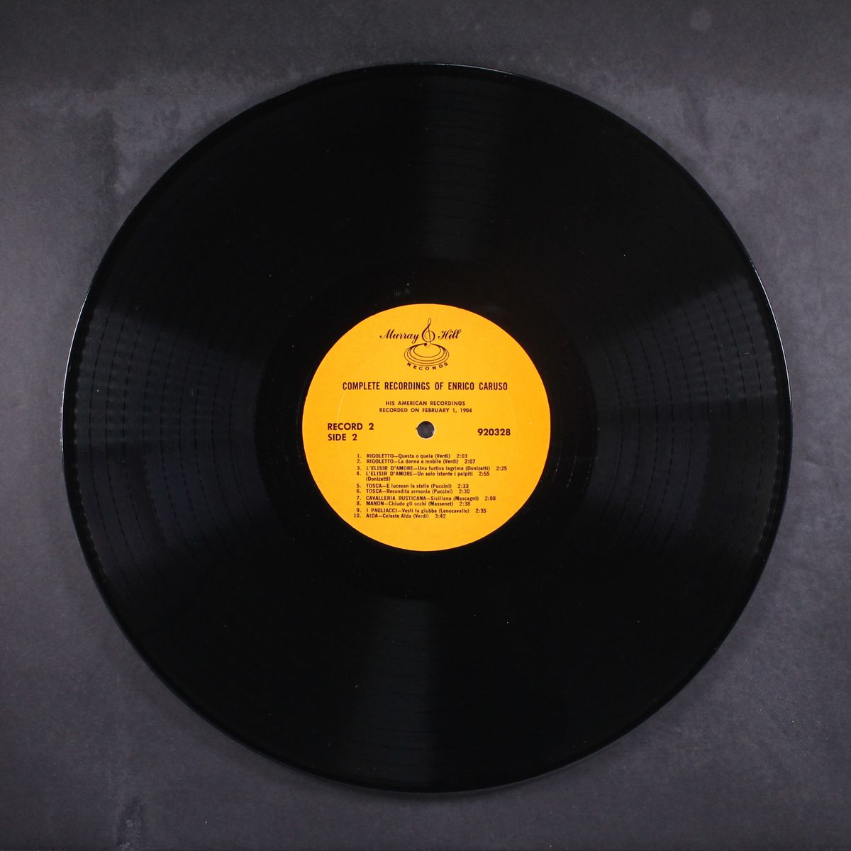complete recordings by ENRICO CARUSO