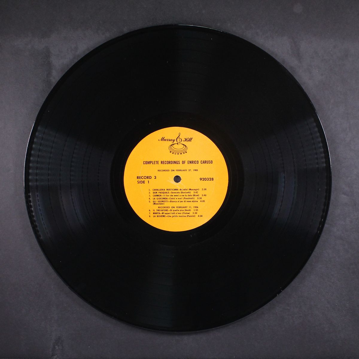complete recordings by ENRICO CARUSO