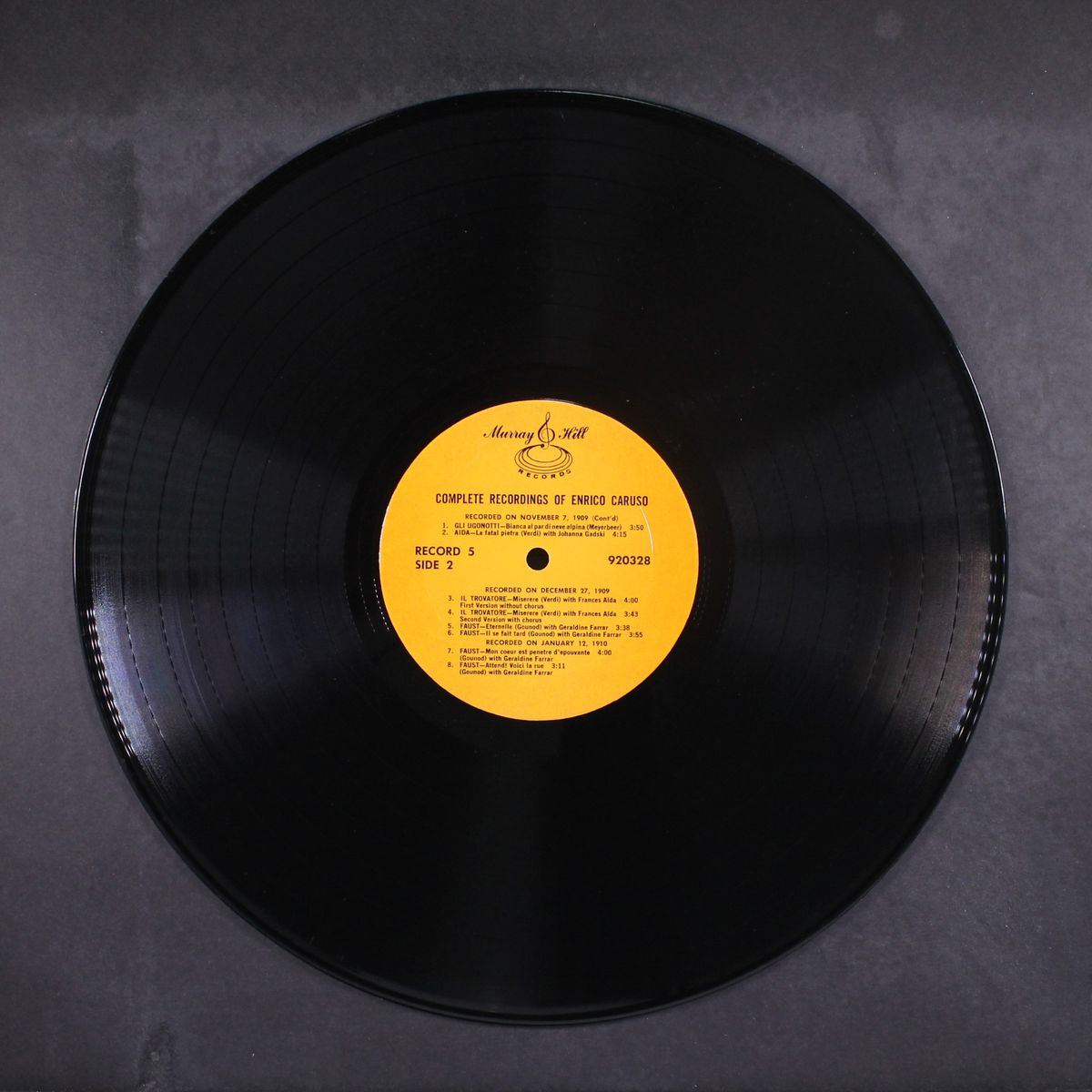 complete recordings by ENRICO CARUSO