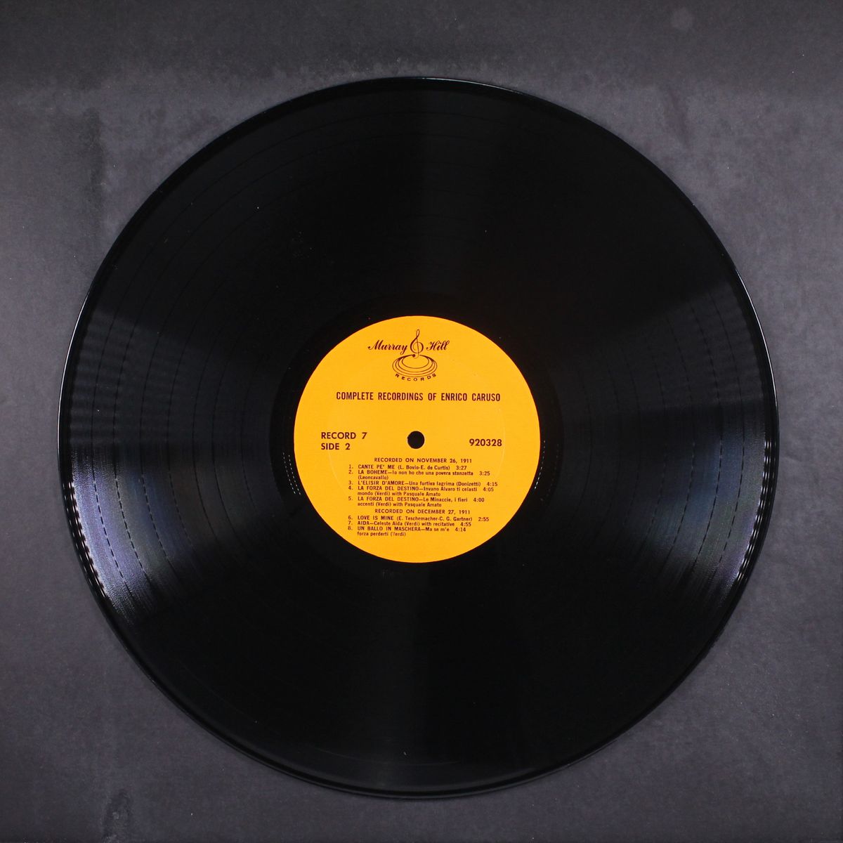 complete recordings by ENRICO CARUSO