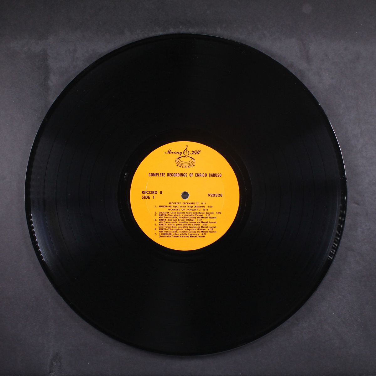 complete recordings by ENRICO CARUSO