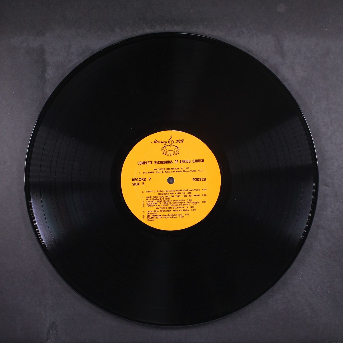 complete recordings by ENRICO CARUSO