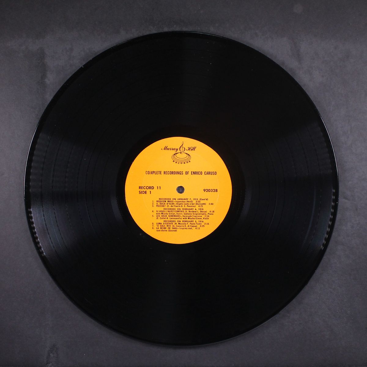 complete recordings by ENRICO CARUSO