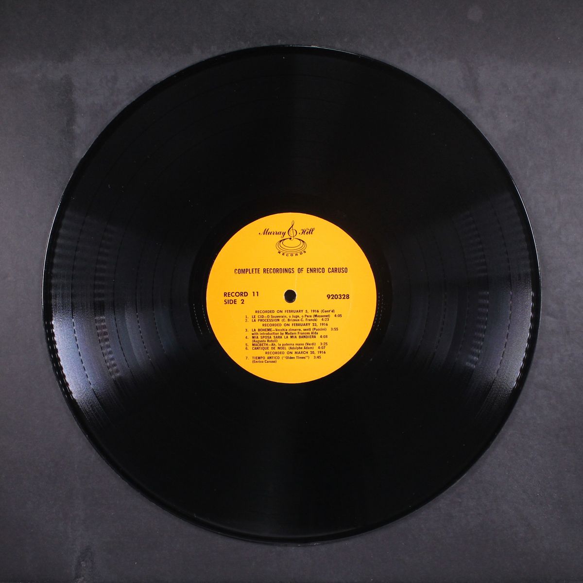 complete recordings by ENRICO CARUSO