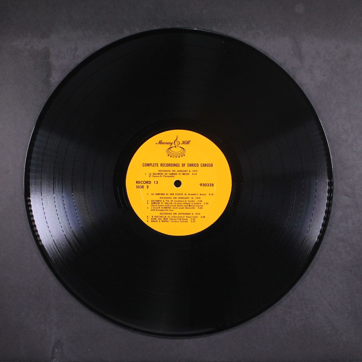 complete recordings by ENRICO CARUSO