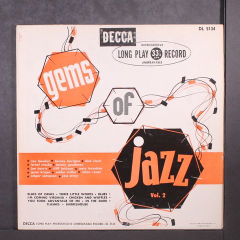 GENE KRUPA, BUNNY BERIGAN, JESS STACY