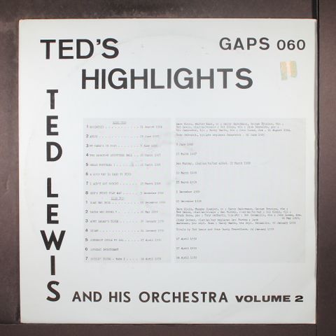 TED LEWIS