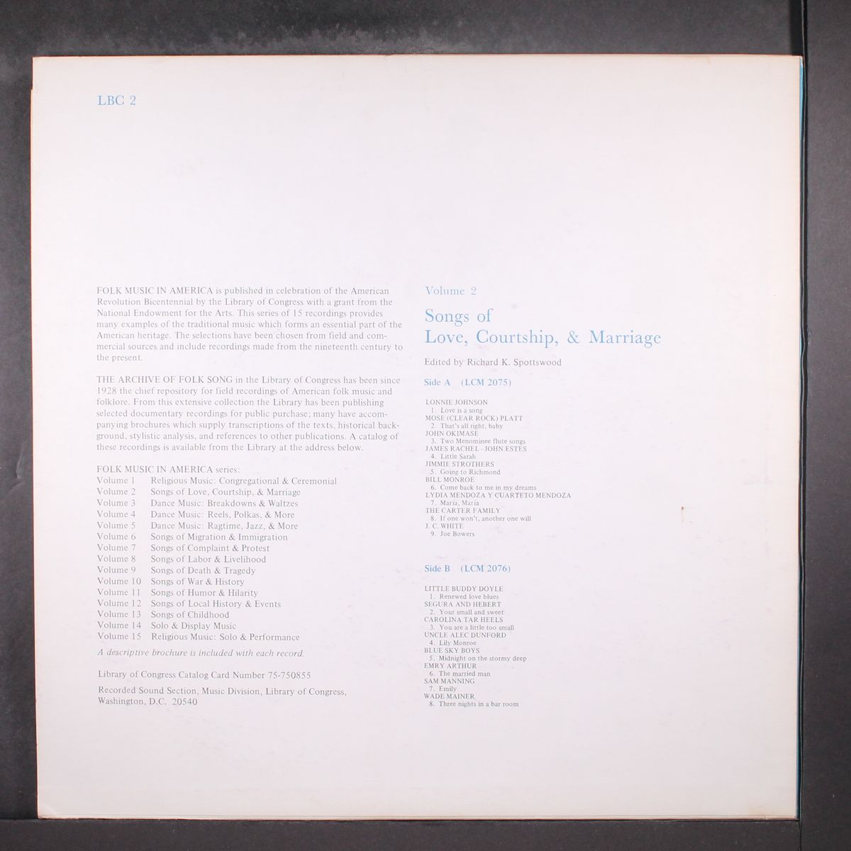 songs of love, courtship, & marriage by VARIOUS