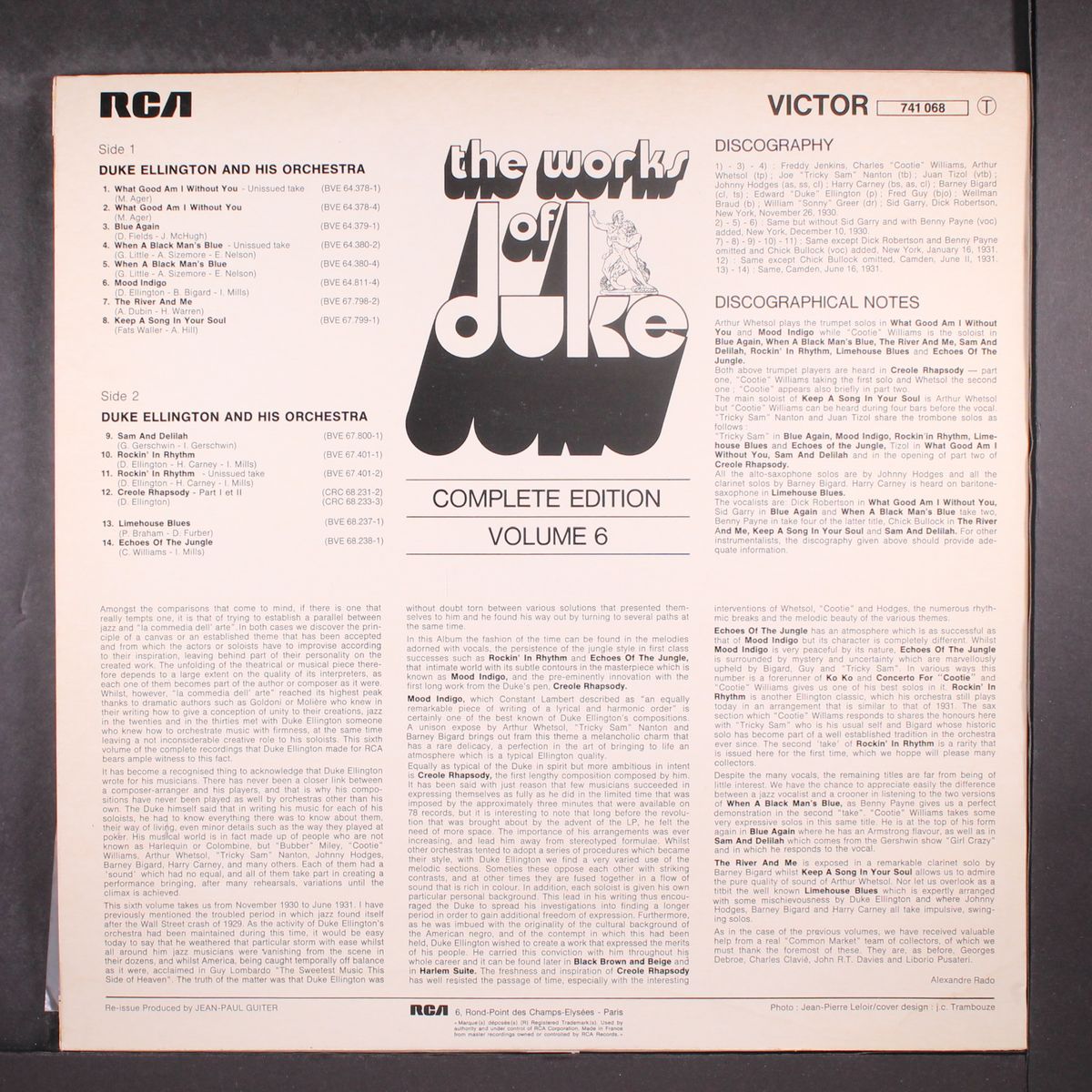 the works of duke - integrale volume 6 by DUKE ELLINGTON
