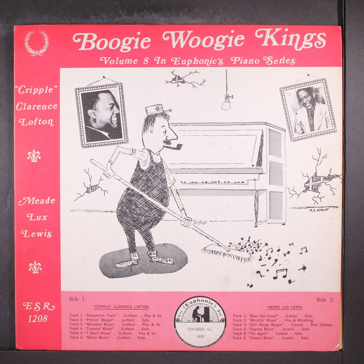 boogie woogie kings, vol. 8 by CRIPPLE CLARENCE LOFTON / MEADE LUX LEWIS