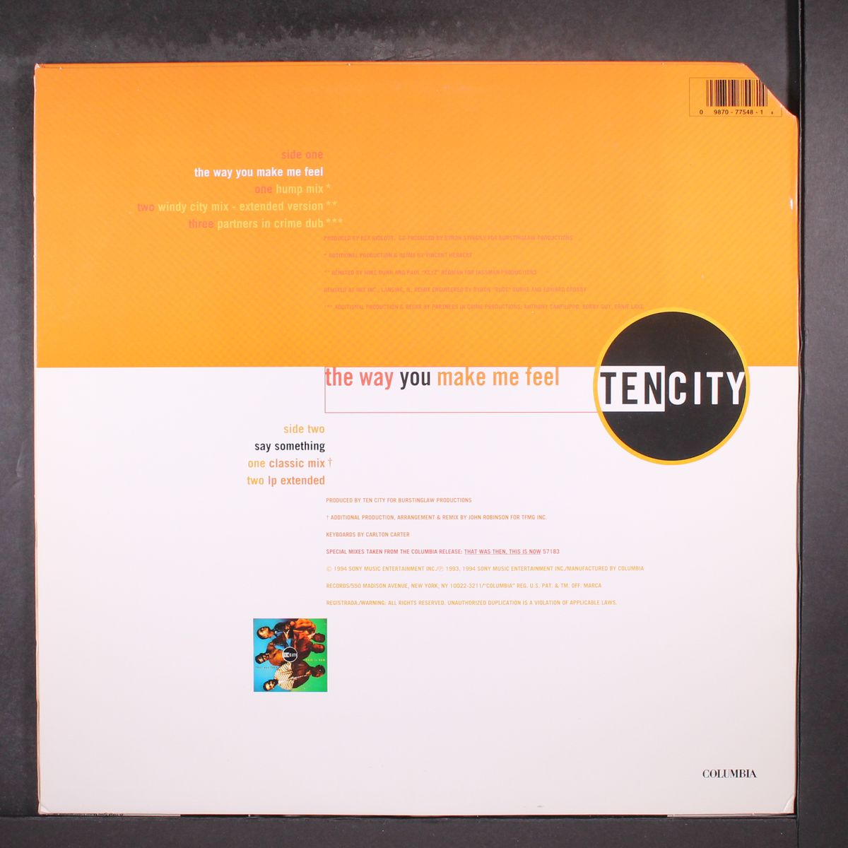 the way you make me feel by TEN CITY
