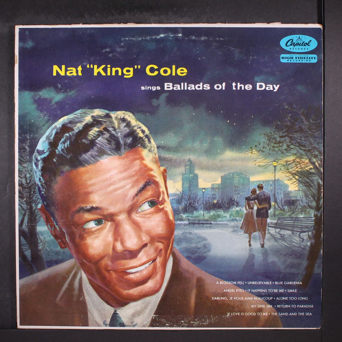 sings ballads of the day by NAT KING COLE