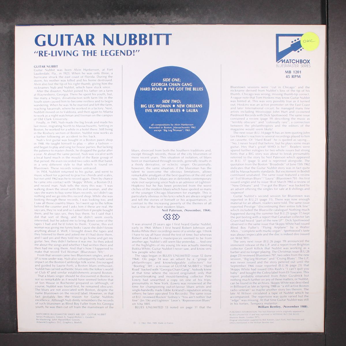 re-living the legend! by GUITAR NUBBITT