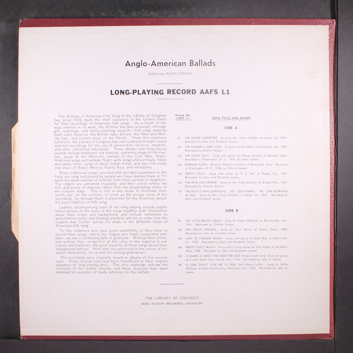 anglo-american ballads by VARIOUS