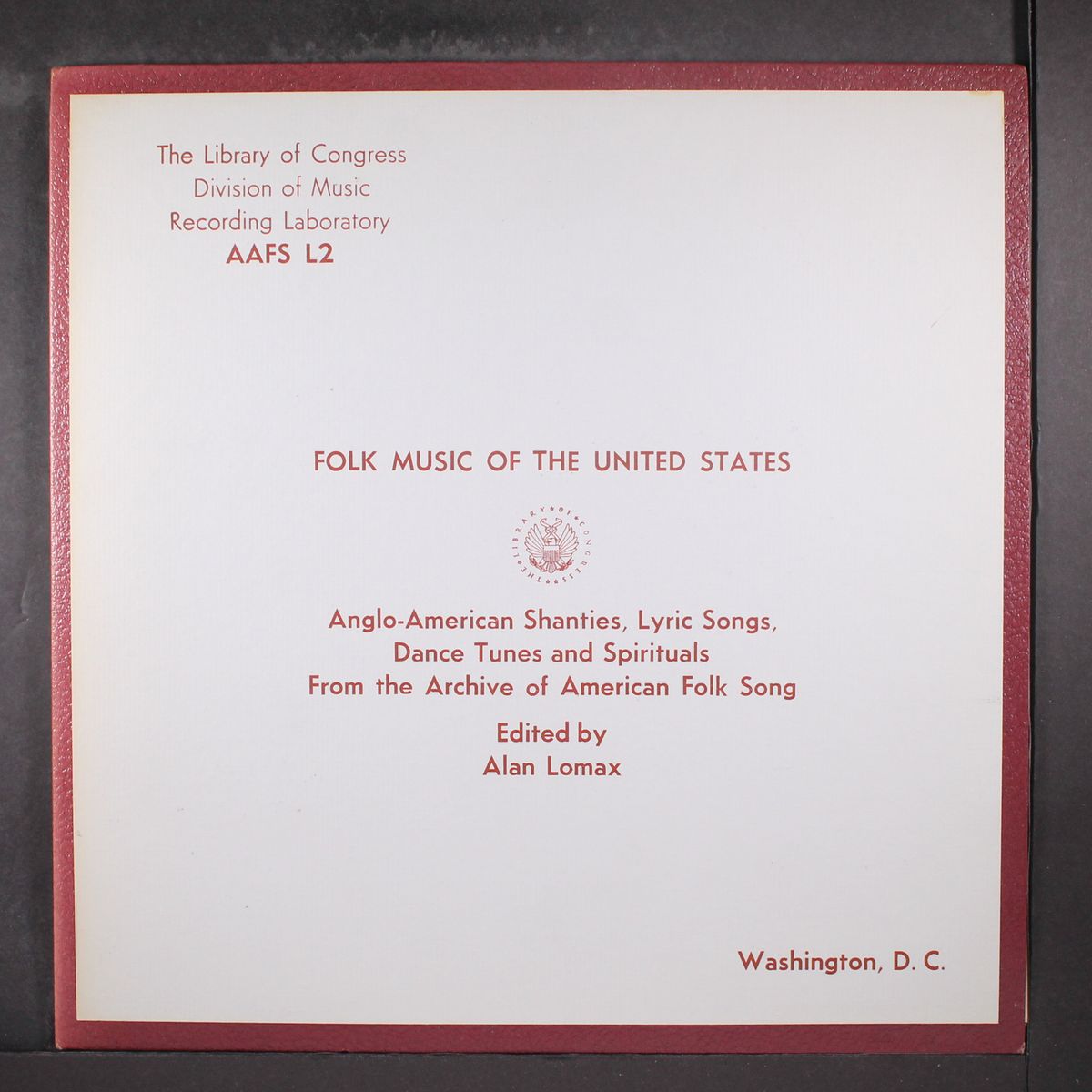 anglo-american shanties, lyric songs, dance tunes and spirituals by VARIOUS