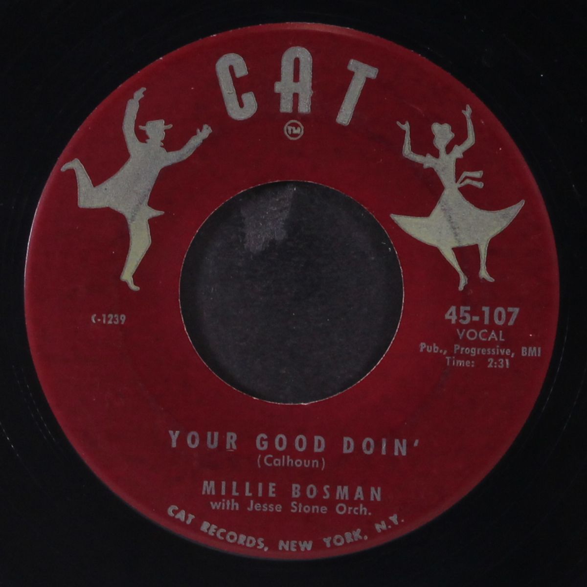 really satisfied / your good doin' by MILLIE BOSMAN